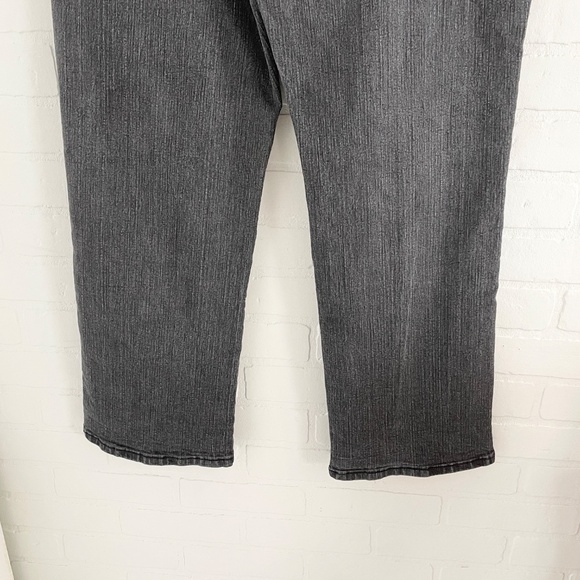 Vintage Y2K COS Jeans Black Embroidered Sparkly Fairy Whimsigoth Denim Cotton 34 - Picture 11 of 15